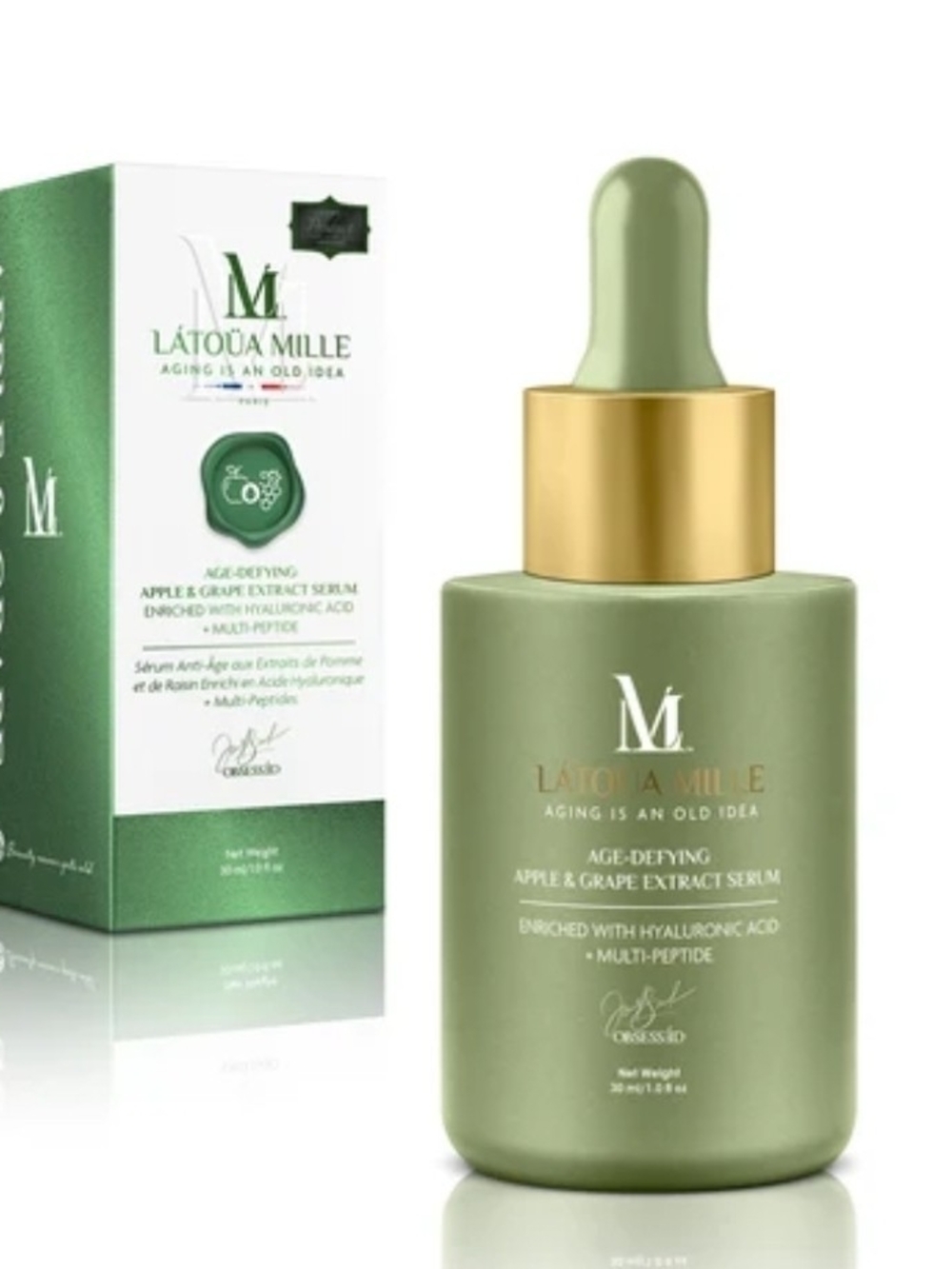 Age-Defying Apple & Grape Serum - Green
